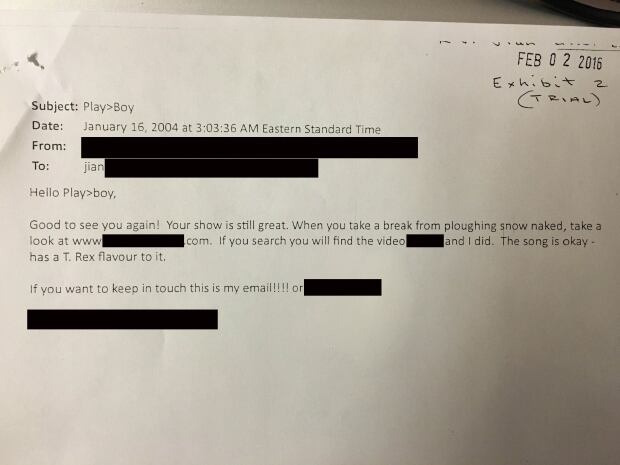 email exhibit