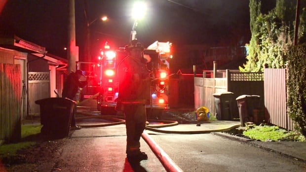 Burnaby house fire