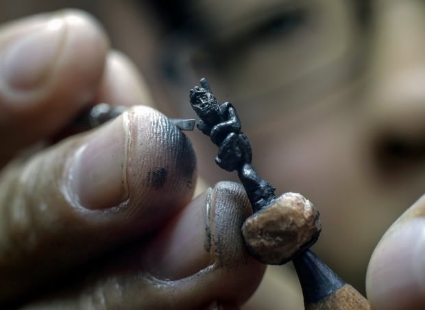 Year of the Monkey lead closeup