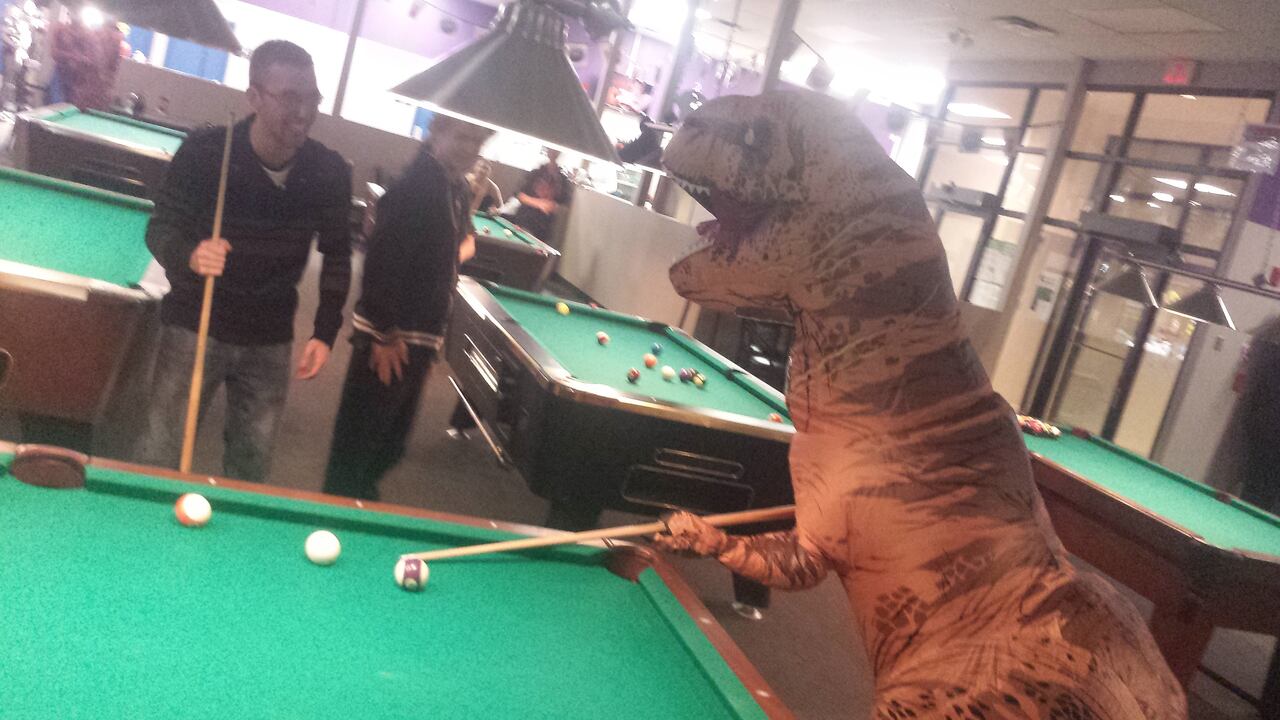 T Rex Spotted Roaming The Streets Of Winnipeg Cbc News