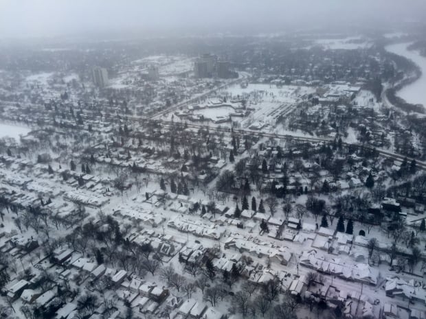 Blizzard from the sky