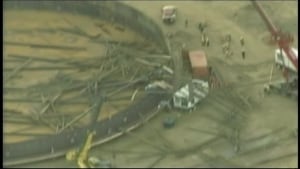 CNRL collapse aerial