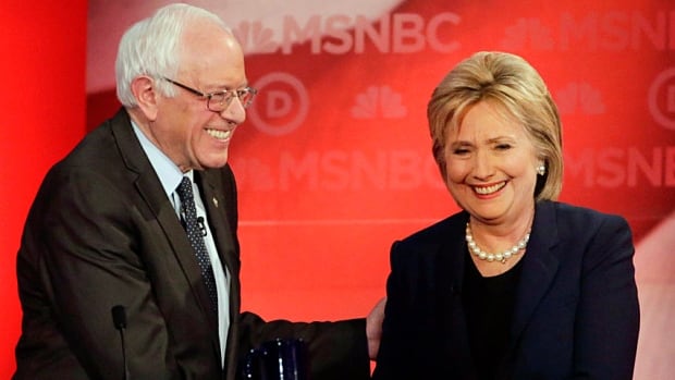 DEM 2016 Debate Sanders Clinton