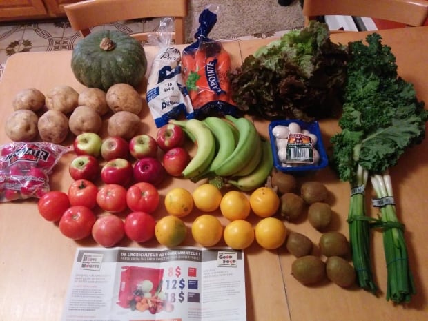 Fresh food from The Good Food Box