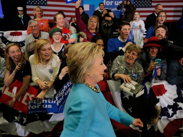 US-Presidential ELECTION Hillary CLINTON Hudson NH Feb 8 2016