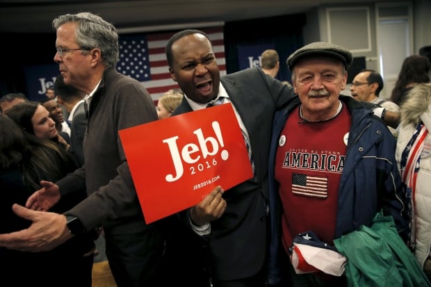 US presidential-ELECTION Jeb BUSH supporters NH Feb 3 2016