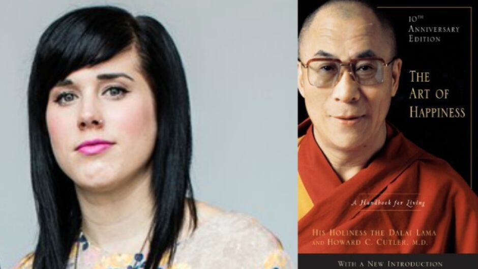 Juno-nominated folk musician Catherine Allan says the Dalai Lama's book helped her overcome her homesickness.
