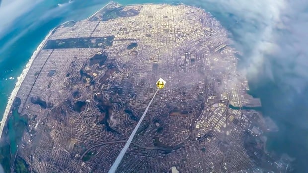 SF weather balloon shot