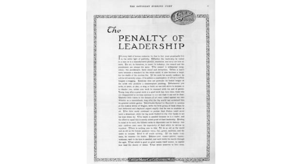 Penalty of Leadership