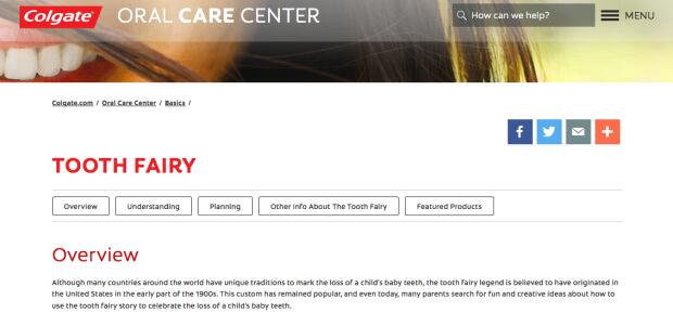 Colgate Oral Care - Tooth Fairy