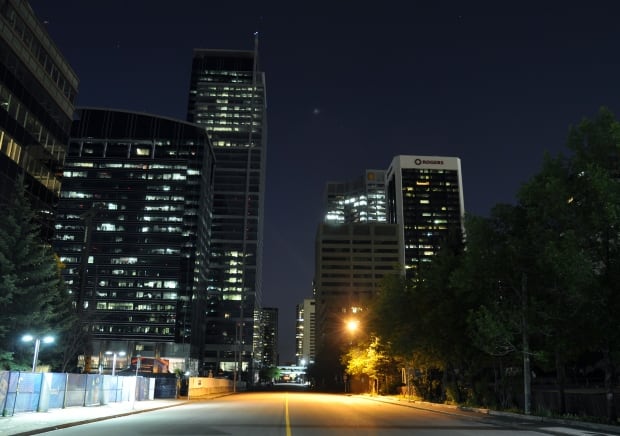 Empty downtown