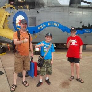 Thumbs-up for the Sea King