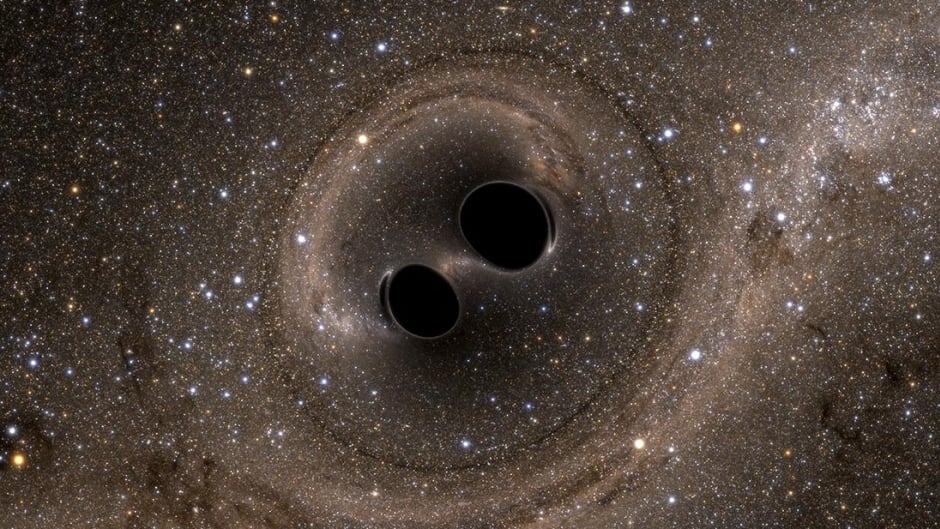 Simulation of the collision of two black holes