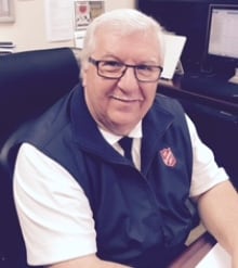 Salvation Army executive director Maj. Stephen Hibbs