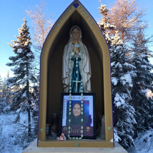 Charlotte Lafferty shrine, Fort Good Hope