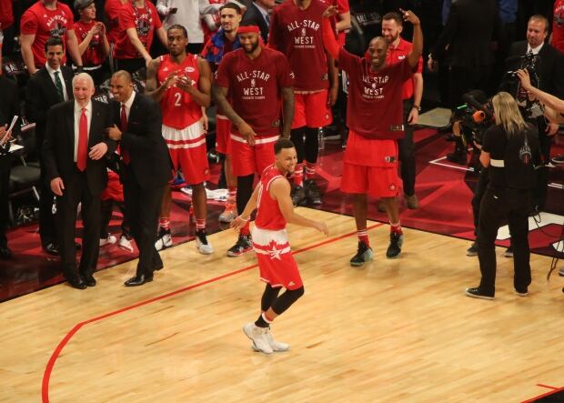 Toronto NBA All-Star Stef Curry