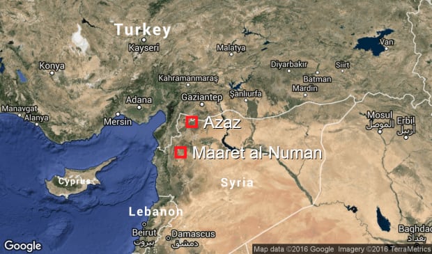 Syria map MSF bombing hospital