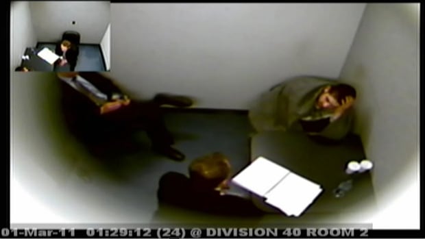 Thomas Brine interrogation video