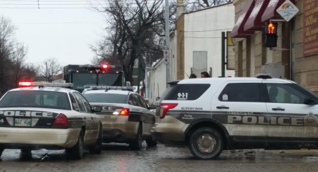 Police on Selkirk