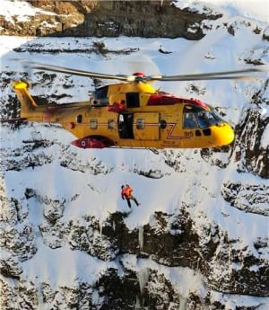 103 Search and Rescue Squadron on training mission in Iceland