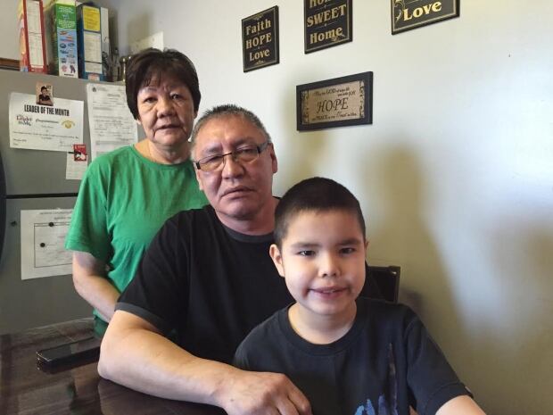 Clara, Peter and Keiden Janvier