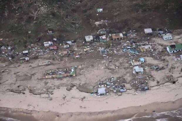 KORO VILLAGE FIJI CYCLONE WINSTON