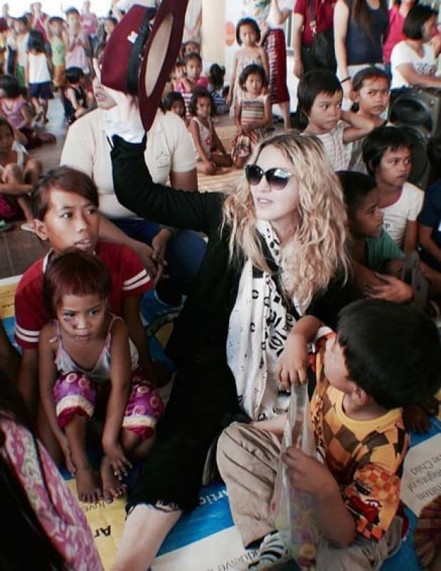 Madonna in Manila