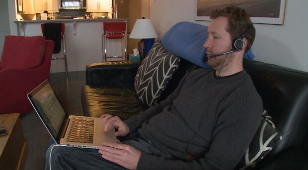 Nick Mercer podcasting, post-brain injury