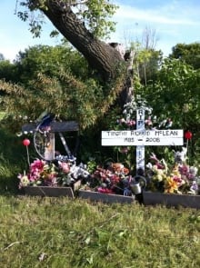 Timothy McLean memorial
