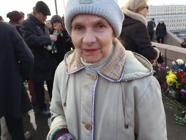 Boris Nemtsov memorial Moscow