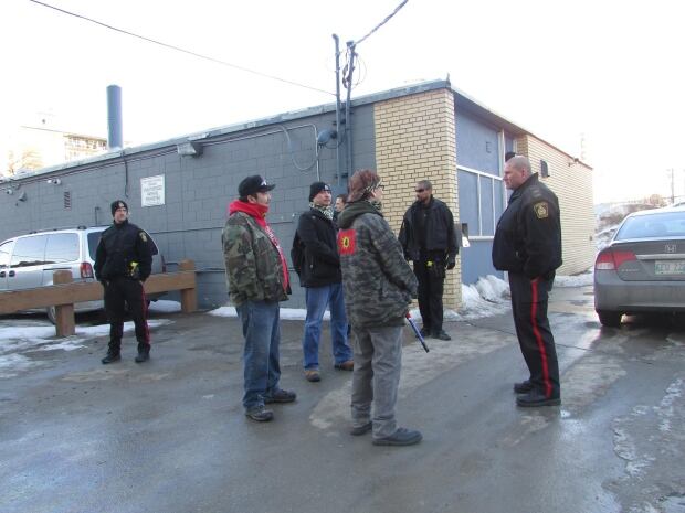 Urban Warrior Alliance speaking to police