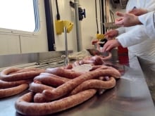 Making sausage Inuvik