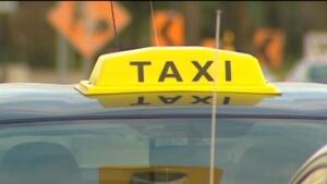 taxi sign