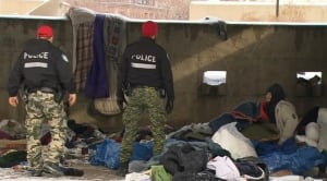 Montreal police tickets homeless