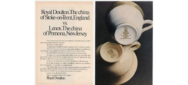 Royal Doulton ad