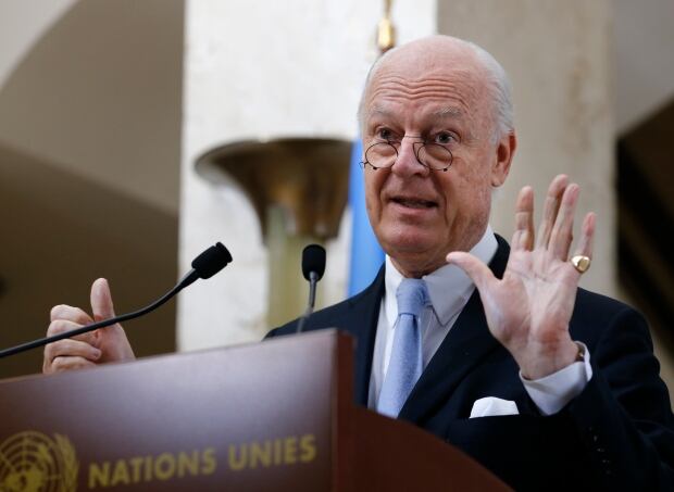 SYRIA-UN envoy Staffan de Mistura March 3 2016