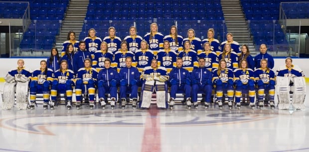 UBC 2016 hockey team