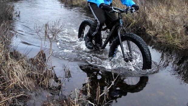 Fat biking in the summer