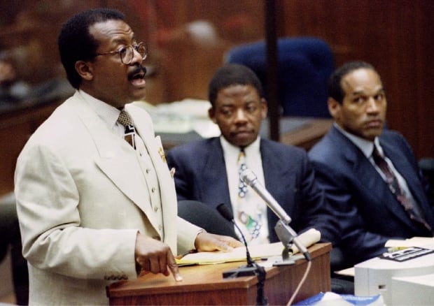 Defense attorney Johnnie Cochran Jr O.J. Simpson trial