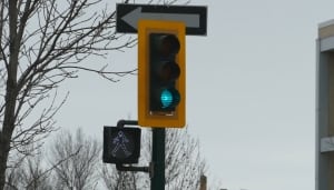 Brandon traffic light