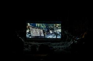 drive-in snow theatre