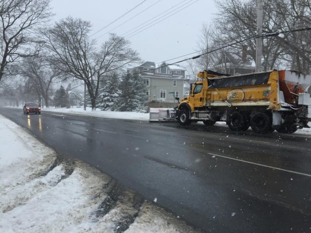 Halifax road clearing