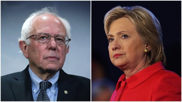 sanders clinton debate composite