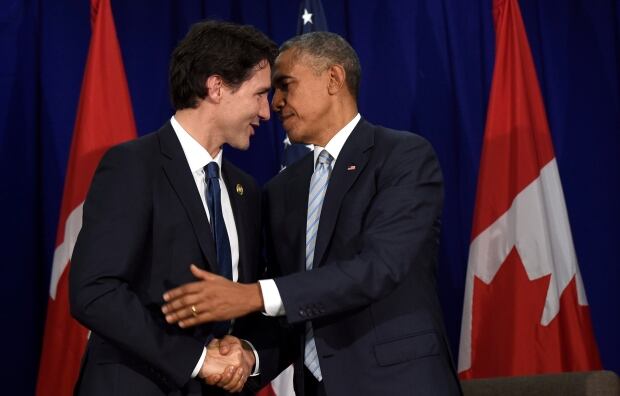Trudeau Obama