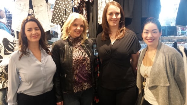 Melanie Love, Kimberly Nelson, Stacey Labossiere and Megan Szanik