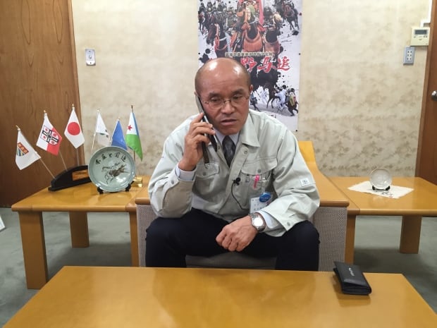 Minamisoma Mayor Katsunobu Sakurai