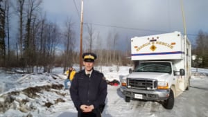 Prince George snowmobiler search