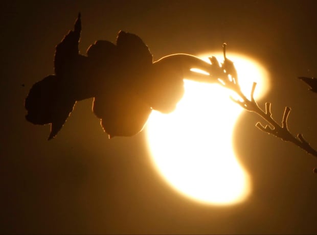 APTOPIX Cambodia Solar Eclipse