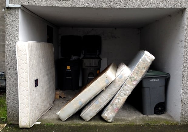 Dumped mattresses