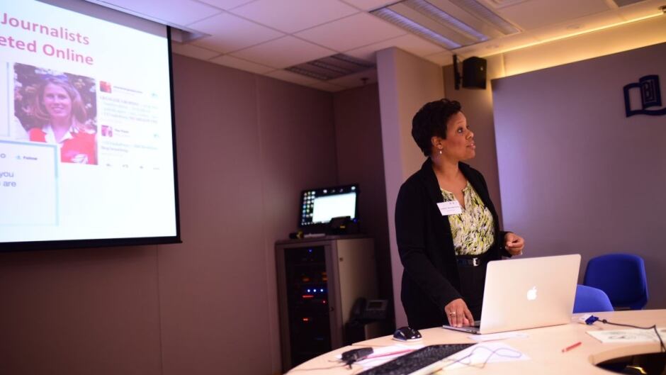 Dr. Michelle Ferrier is the founder of TrollBusters.
